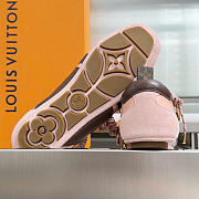 Kitlife Louis Vuitton Sneakerina Ballet Sneakers Pink & Brown - 4