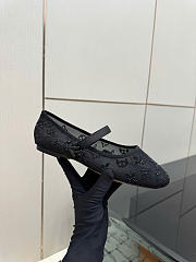 Kitlife Louis Vuitton Romy Ballet Flats Black - 5