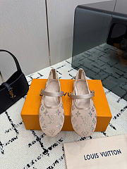 Kitlife Louis Vuitton Romy Ballet Flats Beige - 1