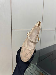 Kitlife Louis Vuitton Romy Ballet Flats Beige - 5