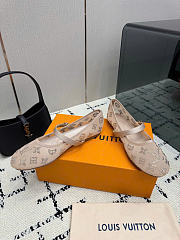 Kitlife Louis Vuitton Romy Ballet Flats Beige - 2