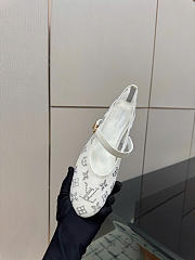 Kitlife Louis Vuitton Romy Ballet Flats White - 4