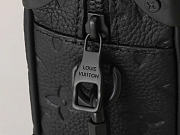Kitlife Louis Vuitton Mini Soft Trunk Bag Black Taurillon Leather M55702 18.5x13x8cm - 5