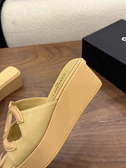 Kitlife Chanel 26SS Heeled Sandals Beige 50mm - 6