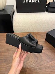 Kitlife Chanel 26SS Heeled Sandals Black 50mm - 5