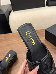 Kitlife Chanel 26SS Heeled Sandals Black 50mm - 3
