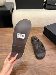 Kitlife Chanel 2026 Sandals Dark Brown Suede - 3
