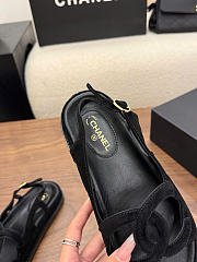 Kitlife Chanel 2026 Sandals Black Suede - 4