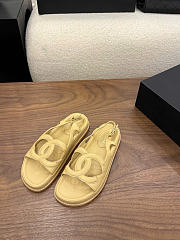 Kitlife Chanel 2026 Sandals Beige Leather - 1