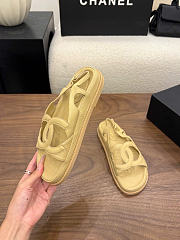 Kitlife Chanel 2026 Sandals Beige Leather - 4