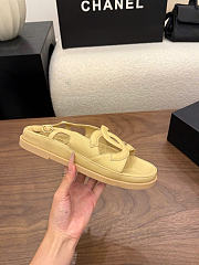 Kitlife Chanel 2026 Sandals Beige Leather - 3