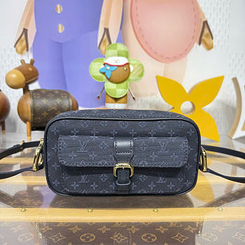 Kitlife Louis Vuitton Juliette Monogram Mini Bag Dark Blue Denim M92216 22x5x13cm