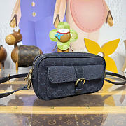 Kitlife Louis Vuitton Juliette Monogram Mini Bag Dark Blue Denim M92216 22x5x13cm - 6