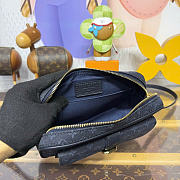 Kitlife Louis Vuitton Juliette Monogram Mini Bag Dark Blue Denim M92216 22x5x13cm - 3