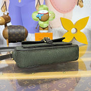 Kitlife Louis Vuitton Juliette Monogram Mini Bag Green Denim M92218 22x5x13cm  - 4