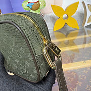 Kitlife Louis Vuitton Juliette Monogram Mini Bag Green Denim M92218 22x5x13cm  - 2