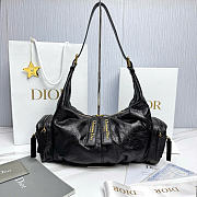 Kitlife Dior Calfskin Large Grand Tour Multipocket Bag Black M2433 30.5x18x16cm - 1