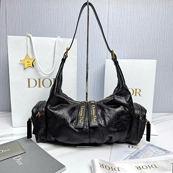 Kitlife Dior Calfskin Large Grand Tour Multipocket Bag Black M2433 30.5x18x16cm