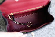 Kitlife Chanel Mini V-Flap Hobo Bag Black 16x22x7.8cm - 3