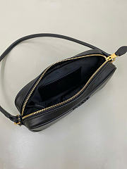Kitlife Miu Miu Black Leather Pouch 22×13×10.5cm - 4