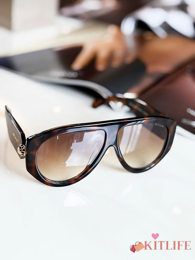 Kitlife Bvlgari Sunglasses Brown  - 1