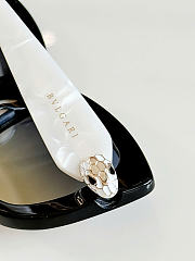 Kitlife Louis Vuitton 26S Sunglasses with 3D Monogram Hardware and Rimless Lenses Black & White - 5