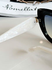 Kitlife Louis Vuitton 26S Sunglasses with 3D Monogram Hardware and Rimless Lenses Black & White - 2