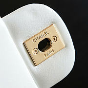 Kitlife Chanel 26K Hand-Embroidered Bag White 15.5x25.5x6.5cm - 2