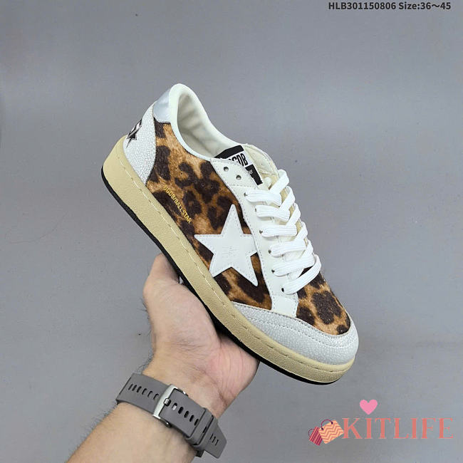 Kitlife Golden Goose True Star 25s Sneakers Leopard Printed  - 1