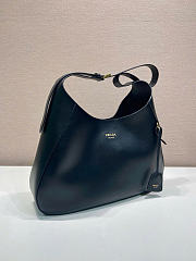 Kitlife Prada Boogie Large Leather Bag Black 1BC299 40x24.5x9cm - 4