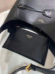 Kitlife Prada Boogie Large Leather Bag Black 1BC299 40x24.5x9cm - 2