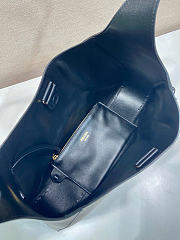Kitlife Prada Boogie Large Leather Bag Black 1BC299 40x24.5x9cm - 3