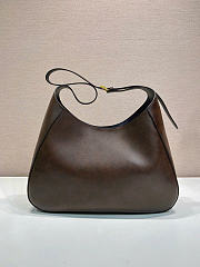 Kitlife Prada Boogie Large Leather Bag Dark Brown 1BC299 40x24.5x9cm  - 4