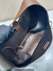 Kitlife Prada Boogie Large Leather Bag Dark Brown 1BC299 40x24.5x9cm  - 3
