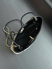 Kitlife Chanel 31 Bag Shiny Lambskin Pony Hair Cheetah Light Beige Black AS4133 22x23x5cm - 5