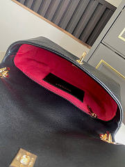 Kitlife Chanel Vintage Briefcase-style Flap Bag Black AS6112 14.5x25x5cm - 3