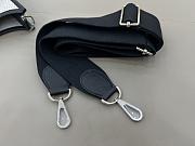 Kitlife Hermes Evelyne Black Clemence Leather & Canvas 29cm - 3