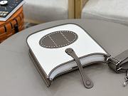 Kitlife Hermes Evelyne Gray Clemence Leather & Canvas 29cm - 2
