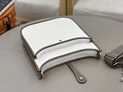 Kitlife Hermes Evelyne Gray Clemence Leather & Canvas 29cm - 5