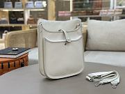 Kitlife Hermes Evelyne Light Green Clemence Leather & Canvas 29cm - 4