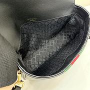 Kitlife Gucci Horsebit 1955 Small Shoulder Bag Black Leather ‎866762 21x14.5x5.5cm - 4