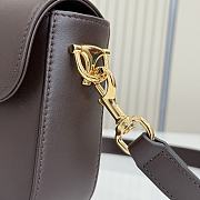 Kitlife Gucci Horsebit 1955 Small Shoulder Bag Dark Brown Leather ‎866762 21x14.5x5.5cm  - 2