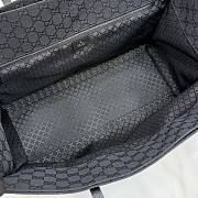 Kitlife Gucci Londra Large Tote Bag Black Canvas 875056 40x30x16cm  - 3
