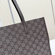 Kitlife Gucci Londra Large Tote Bag Dark Brown Canvas 875056 40x30x16cm - 6