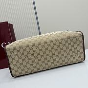 Kitlife Gucci Londra Large Tote Bag Beige Canvas 875056 40x30x16cm  - 5