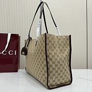 Kitlife Gucci Londra Large Tote Bag Beige Canvas 875056 40x30x16cm  - 4