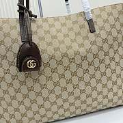 Kitlife Gucci Londra Large Tote Bag Beige Canvas 875056 40x30x16cm  - 2