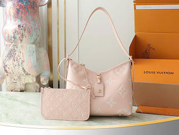 Kitlife Louis Vuitton CarryAll PM Bag Pink M14209 29.5 x 24 x 12 cm
