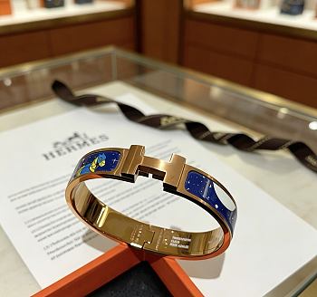 Kitlife Hermes Click H Bracelet Space Derby 