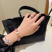 Kitlife Hermes Clic H Bracelet Mystere Pink - 2